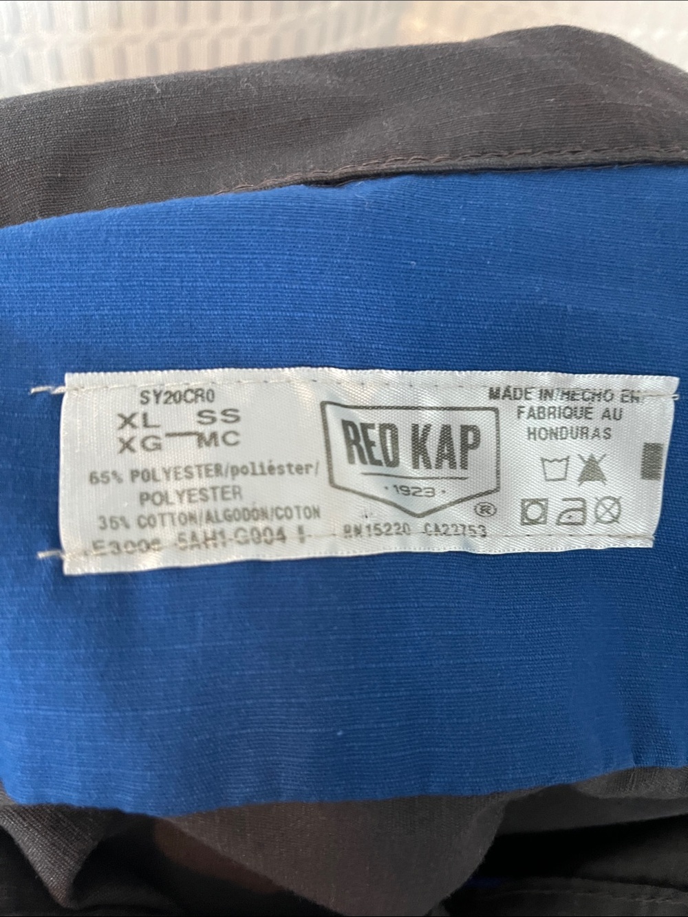 Red Kap Chevrolet Mechanic Work Shirts XL Colorblock Shop Uniform Bundle 2 Shirt - Picture 7 of 12